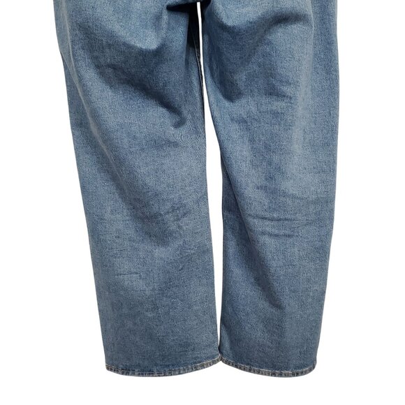 Old Navy Women Sz 16 Jeans Extra High Rise Wide Leg Denim Secret Smooth Pockets - Picture 8 of 10